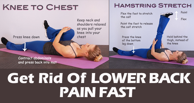 How to Get Rid of Lower Back Pain Fast at Home