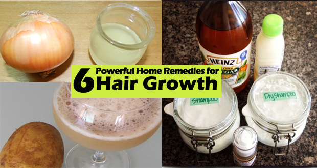 6 Top Remedies for Hair Growth