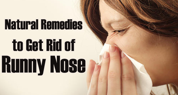 Natural Remedies for Runny Nose