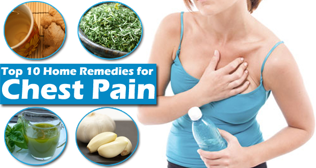 Top 10 Home Remedies for Chest Pain