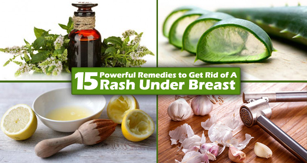 Get Rid of Rashes Under Breast