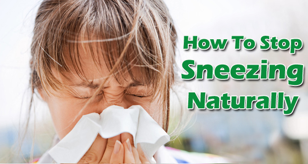 How to Stop Sneezing Naturally