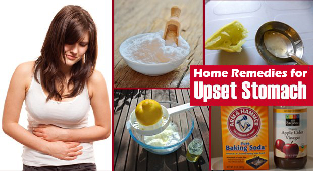 Home Remedies to get rid of an Upset Stomach