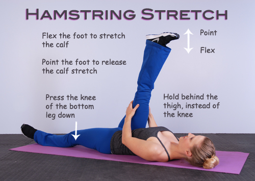 Hamstring Stretch for lower back pain